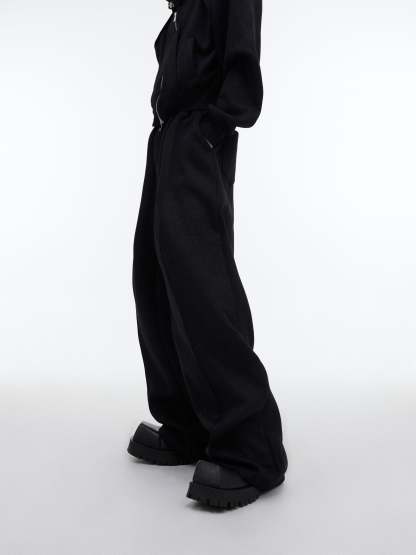 【23s October.】Fine Sparkly Hooded Sweatshirt Set-IYAMIUIO