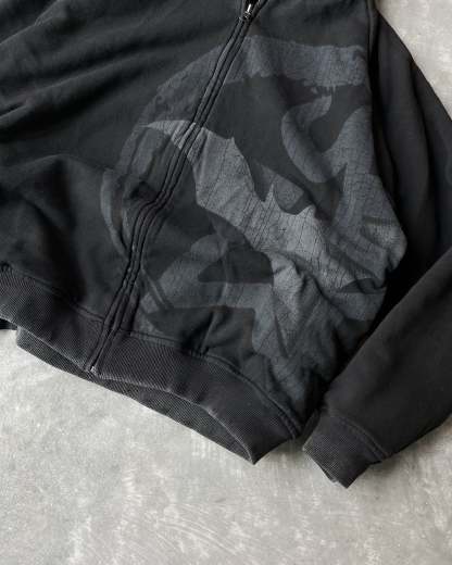 REVERSIBLE ZIPUP (COAL)-IYAMIUIO