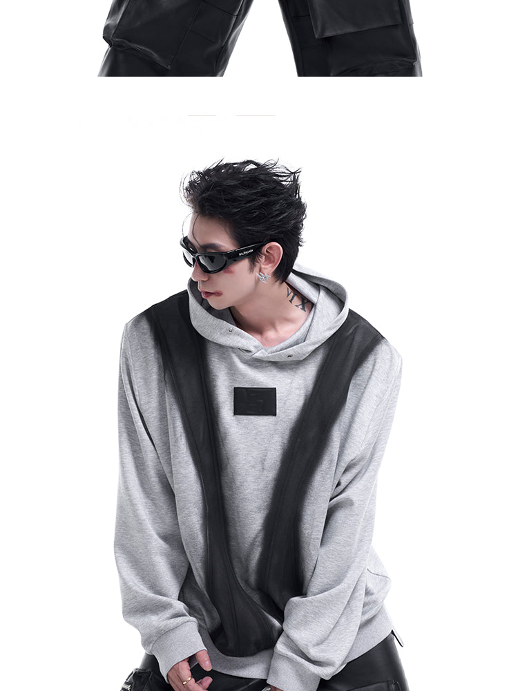 【24s Oct.】Heavy-Duty Black Hoodie Jacket-IYAMIUIO