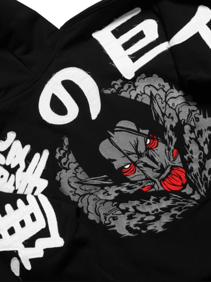 Female Titan Embroidery Hoodie-AOT-IYAMIUIO