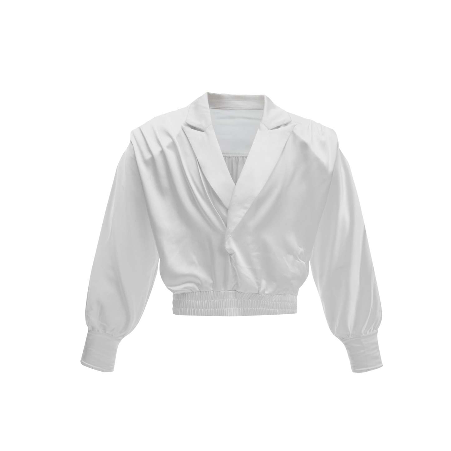 【24s Aug.】Glossy Large V-neck High-end Luxurious Shirt-IYAMIUIO