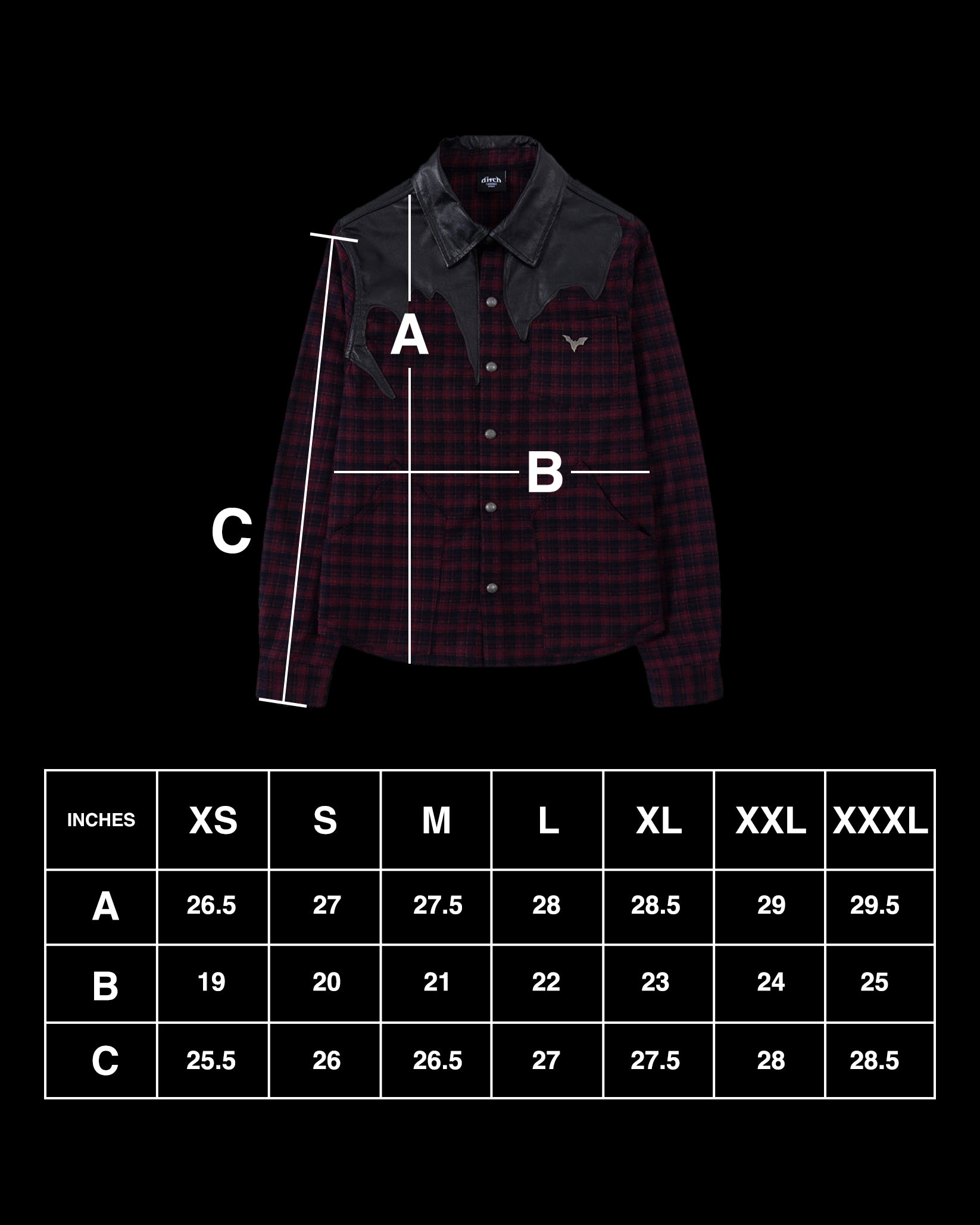 LEATHER FLANNEL (CRIMSON)-IYAMIUIO