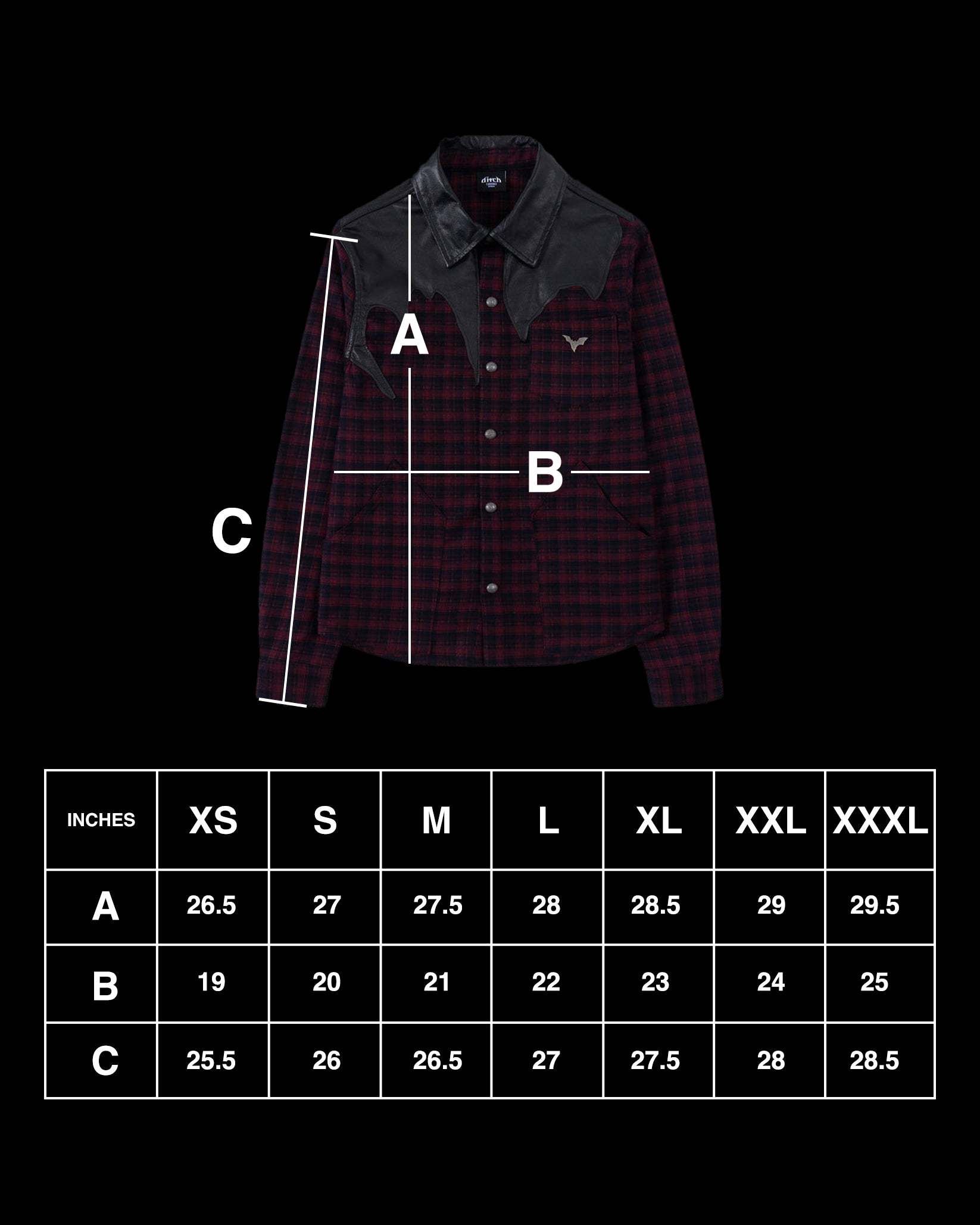 LEATHER FLANNEL (CRIMSON)-IYAMIUIO