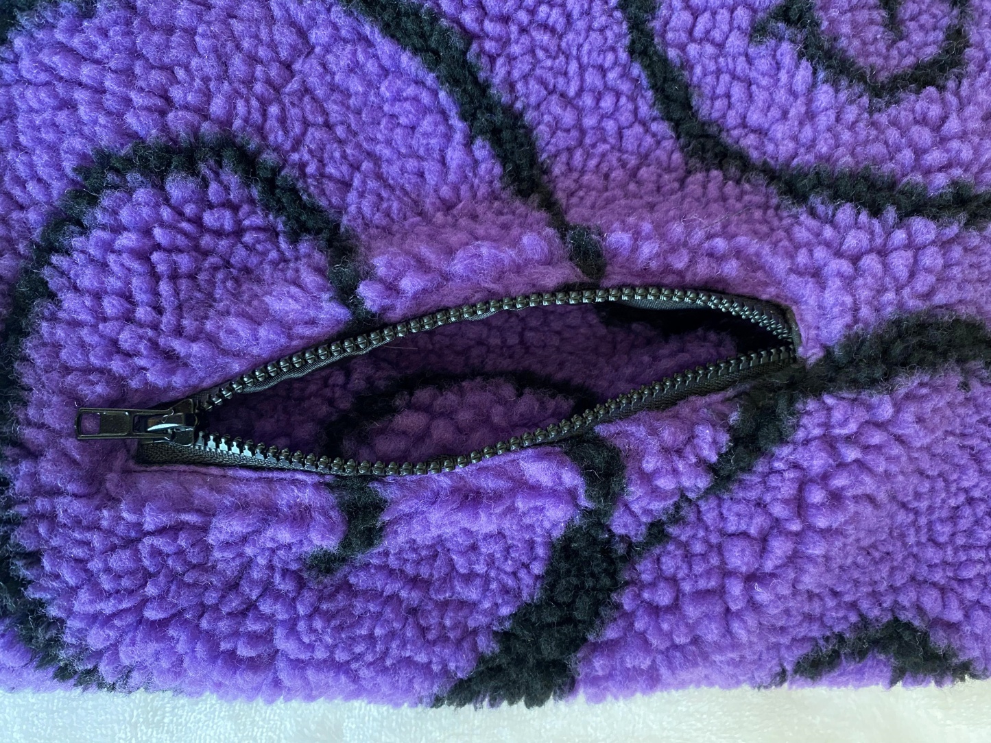 One Piece Gomu Gear 5th Half Zip Sherpa Hoodie-IYAMIUIO