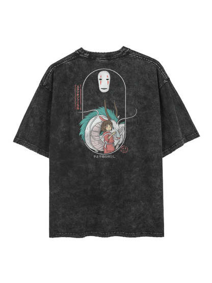 SPIRITED AWAY VINTAGE TEE-Shadeston