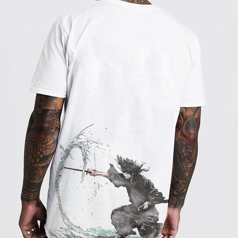 Vagabond White T-Shirt-IYAMIUIO