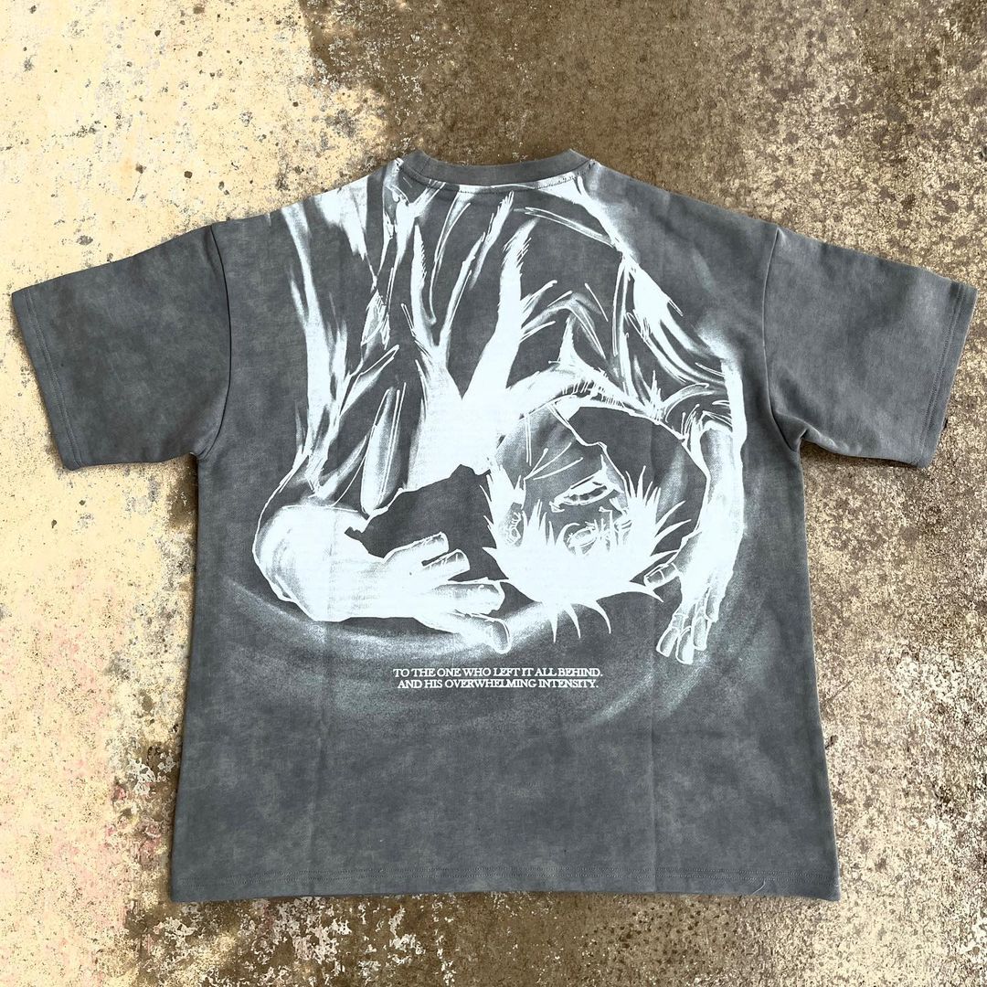 Vintage Washed T Shirt - JJK-IYAMIUIO