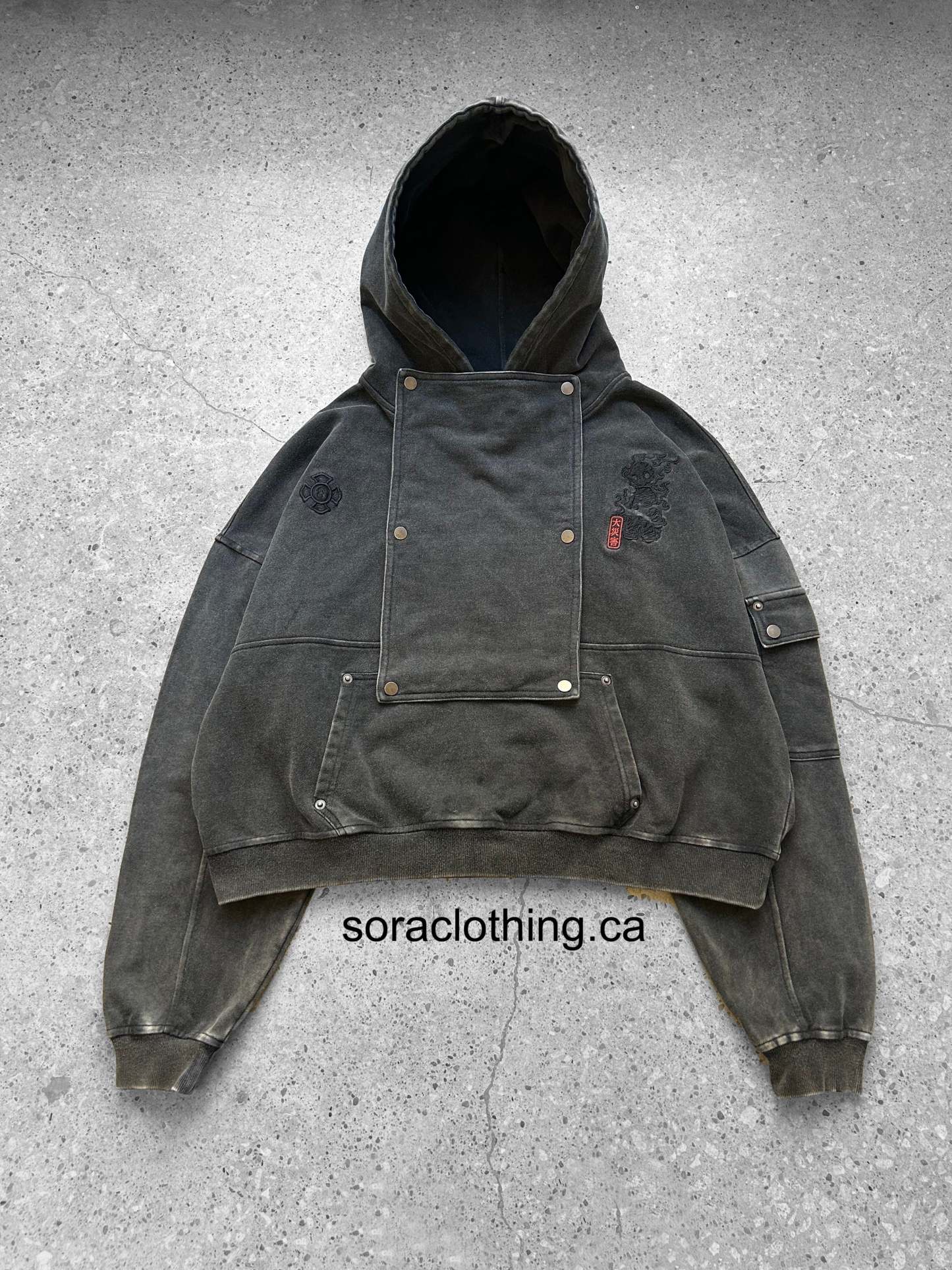 "Flame" Hoodie-IYAMIUIO