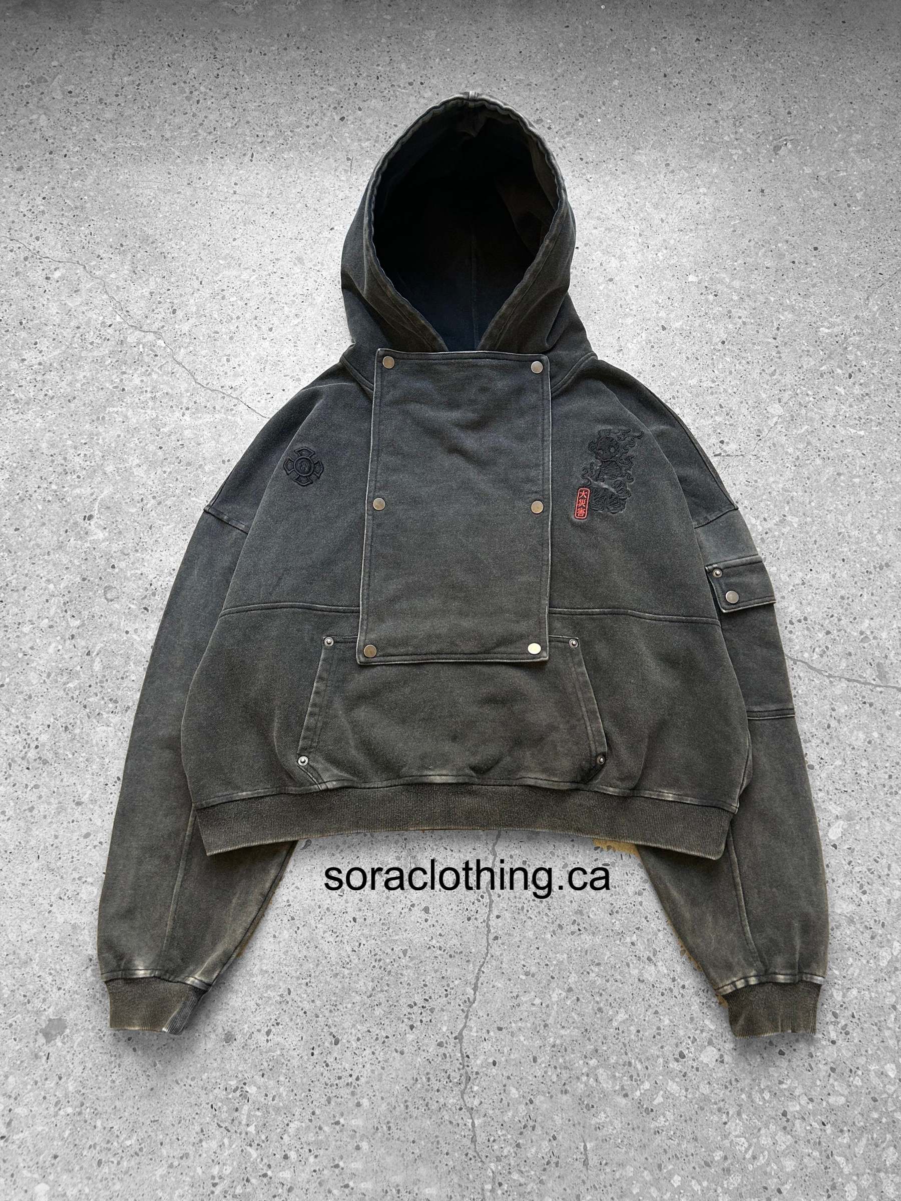 "Flame" Hoodie-IYAMIUIO