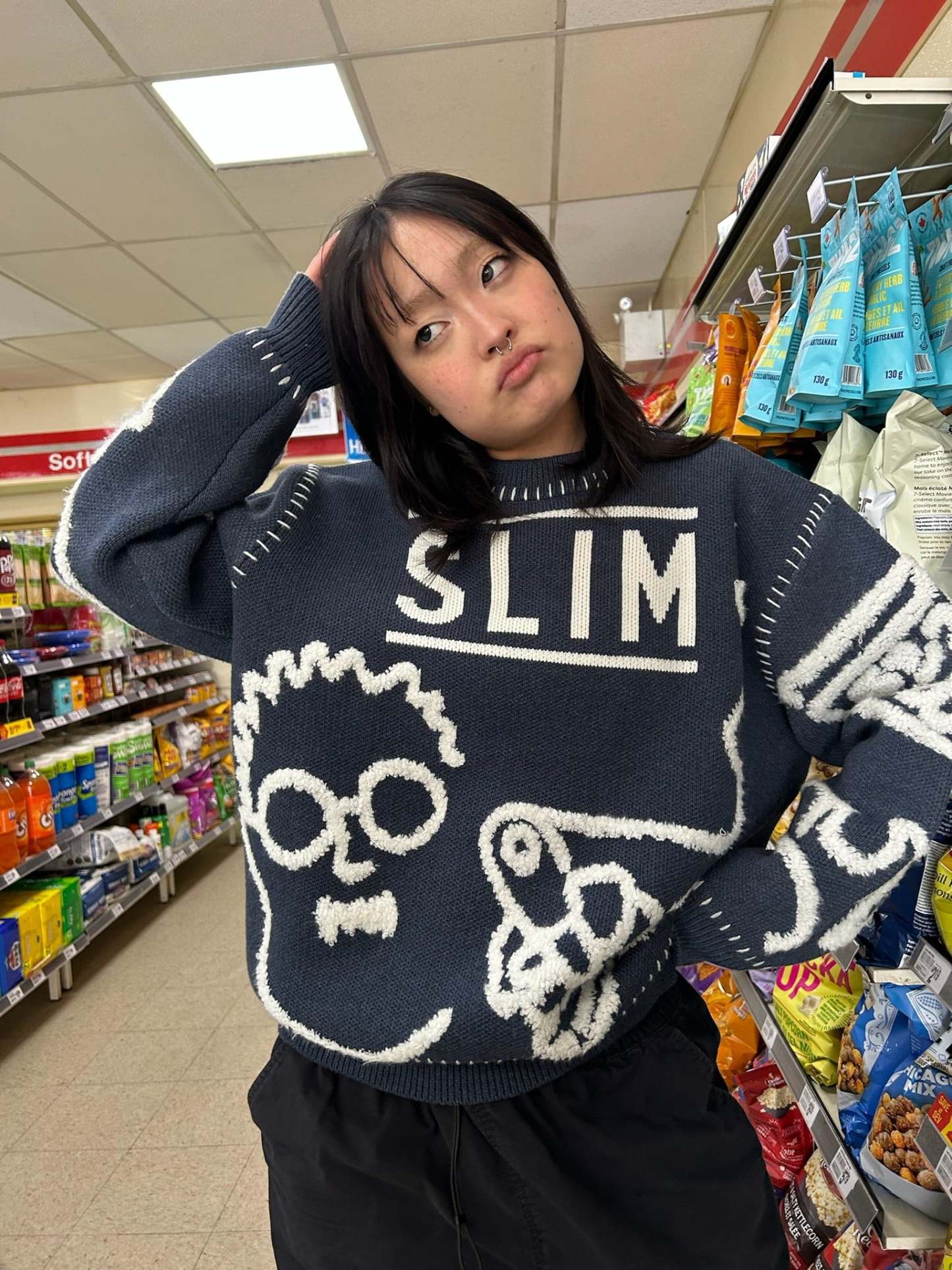 "RAMEN" Knit-IYAMIUIO