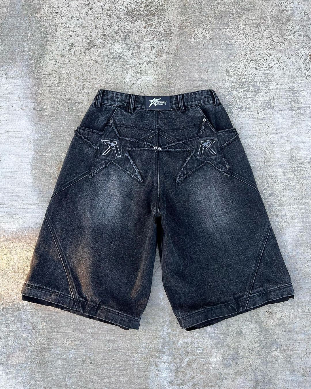 pocket convertible denim jean-IYAMIUIO