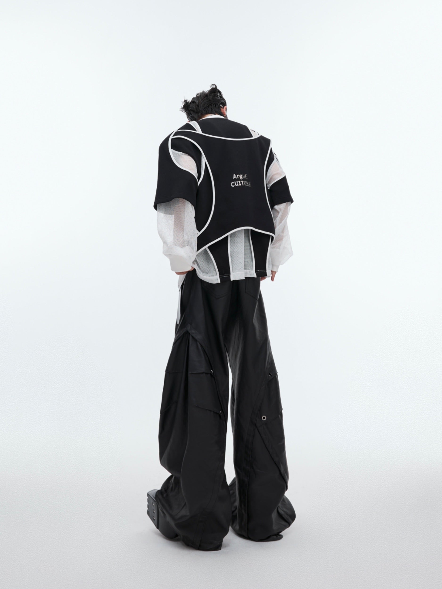 【24s Sep.】Fake Two-piece Crew Neck Sweatshirt-IYAMIUIO