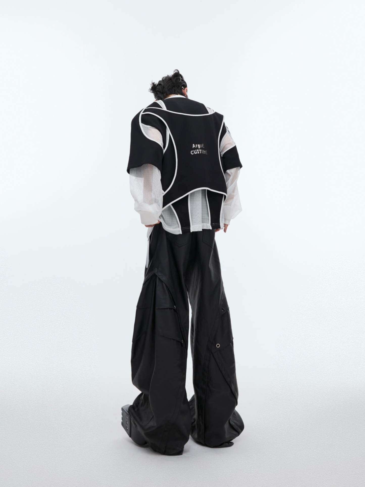 【24s Sep.】Fake Two-piece Crew Neck Sweatshirt-IYAMIUIO