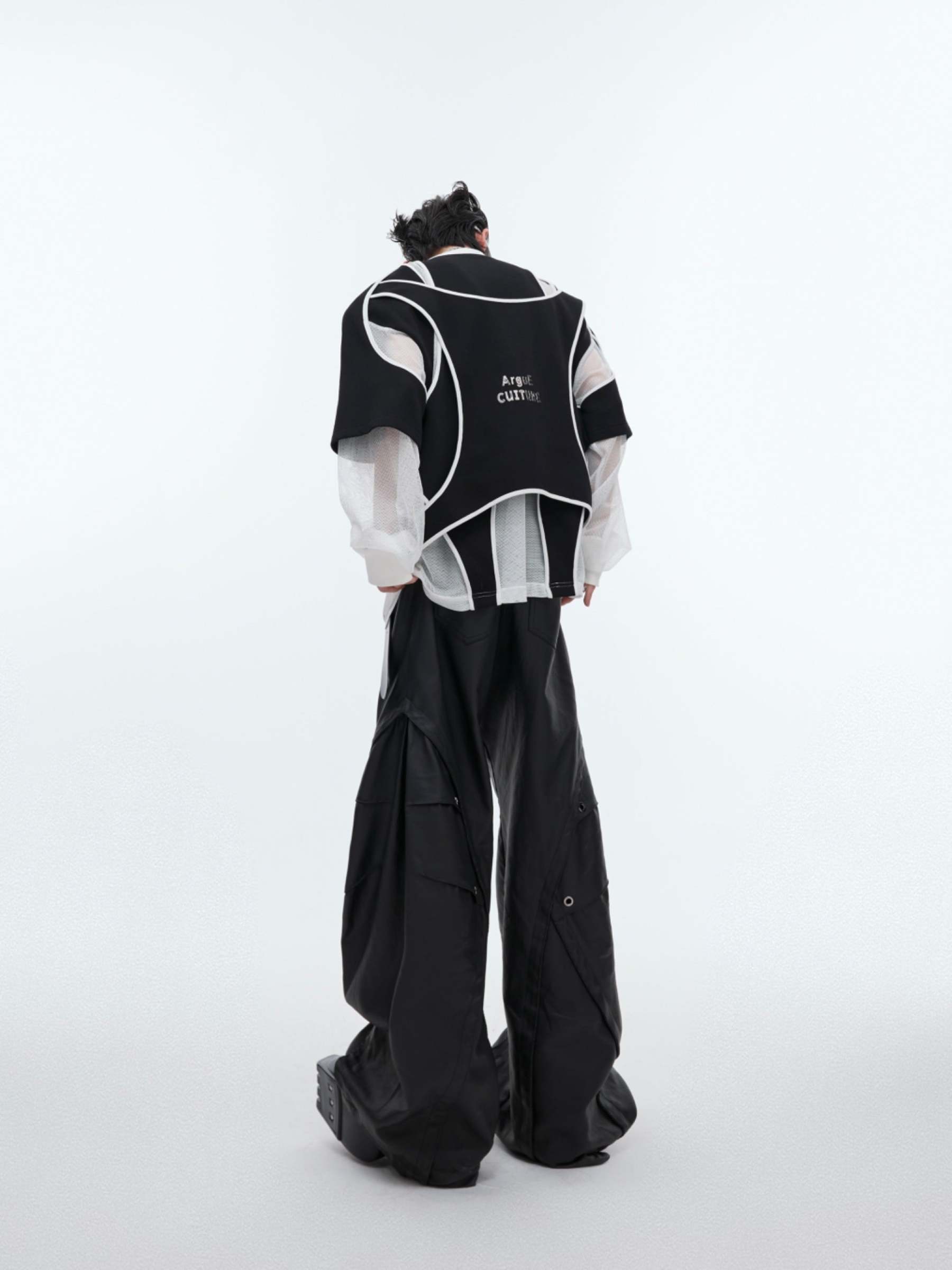 【24s Sep.】Fake Two-piece Crew Neck Sweatshirt-IYAMIUIO