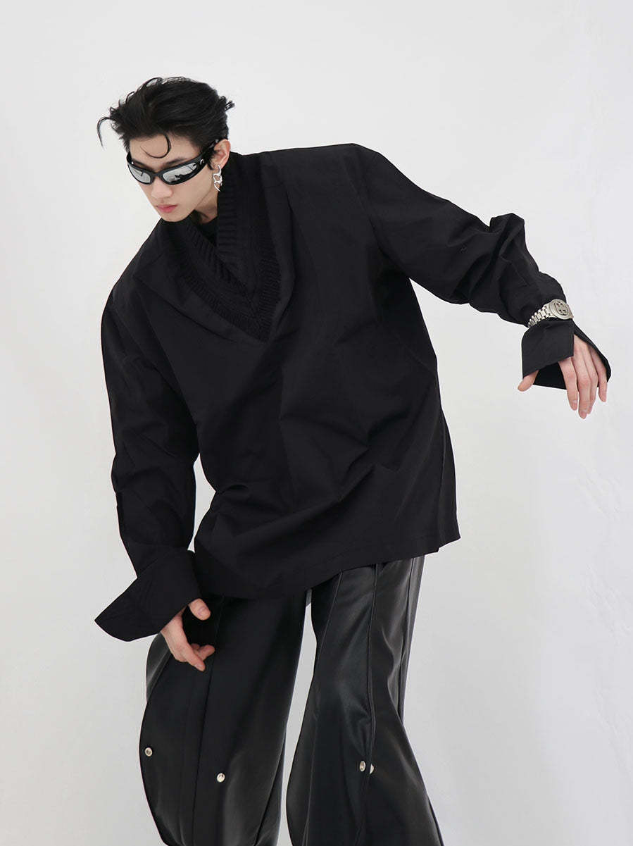 V-shaped Shirt-IYAMIUIO