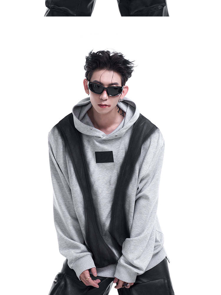 【24s Oct.】Heavy-Duty Black Hoodie Jacket-IYAMIUIO