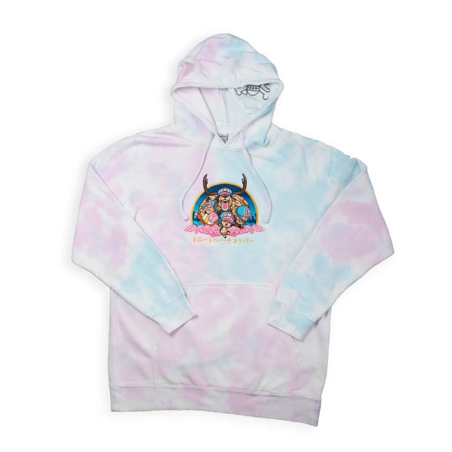 Tony Tony Embroidered Hoodie-IYAMIUIO