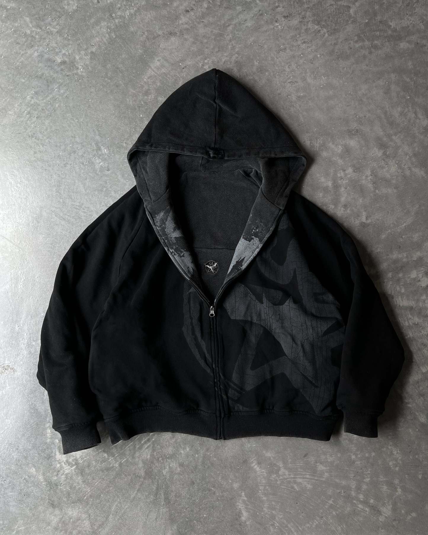 REVERSIBLE ZIPUP (COAL)-IYAMIUIO