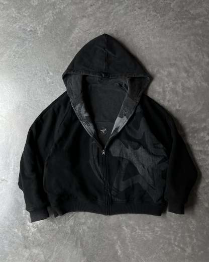 REVERSIBLE ZIPUP (COAL)-IYAMIUIO