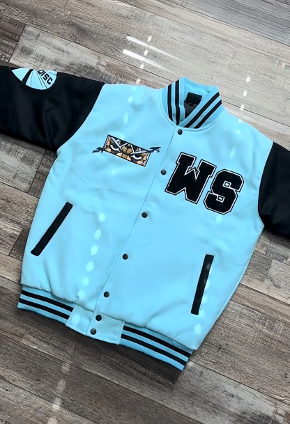 “WHITE SNAKE” Varsity Jacket-IYAMIUIO