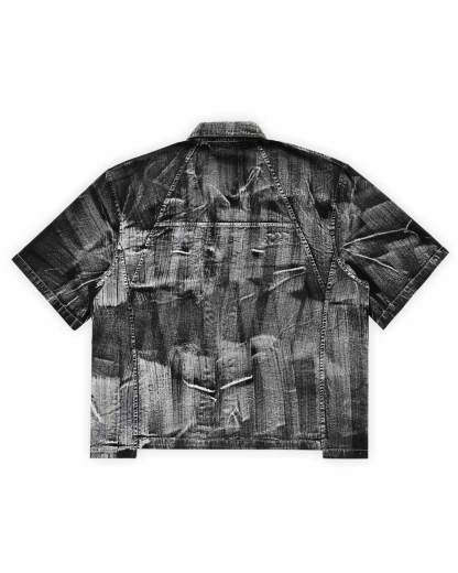 Brushed Shirt Black-IYAMIUIO