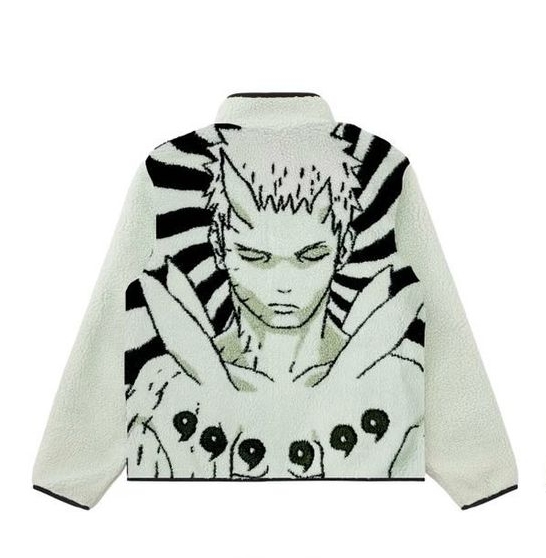 Anime Lamb Velvet Jacket-Shadeston