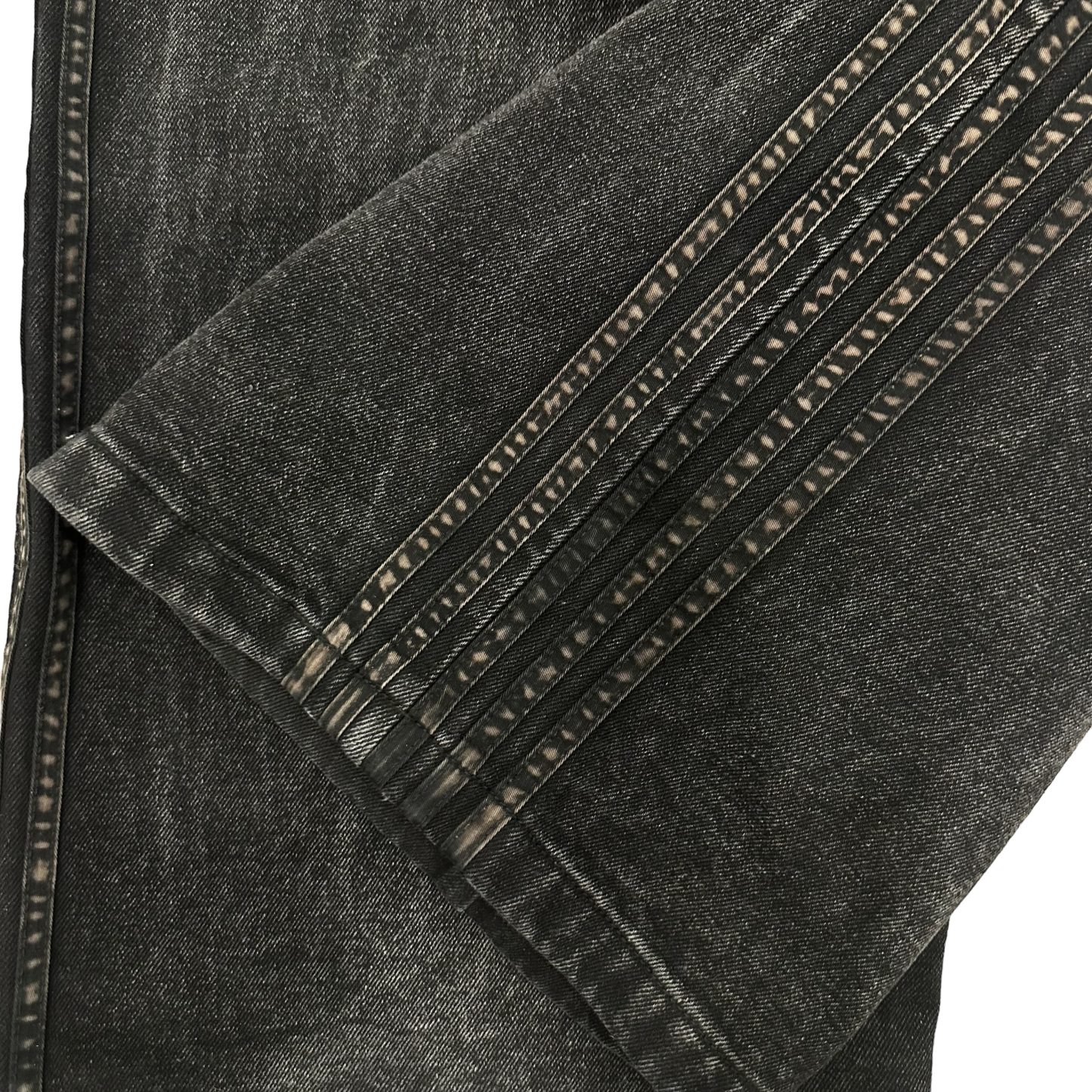 TRACK JEANS (BLACK/BLACK)-IYAMIUIO