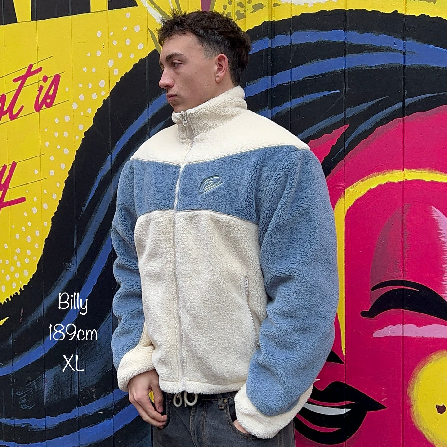 Cloud Bomb Reversible Fleece-IYAMIUIO