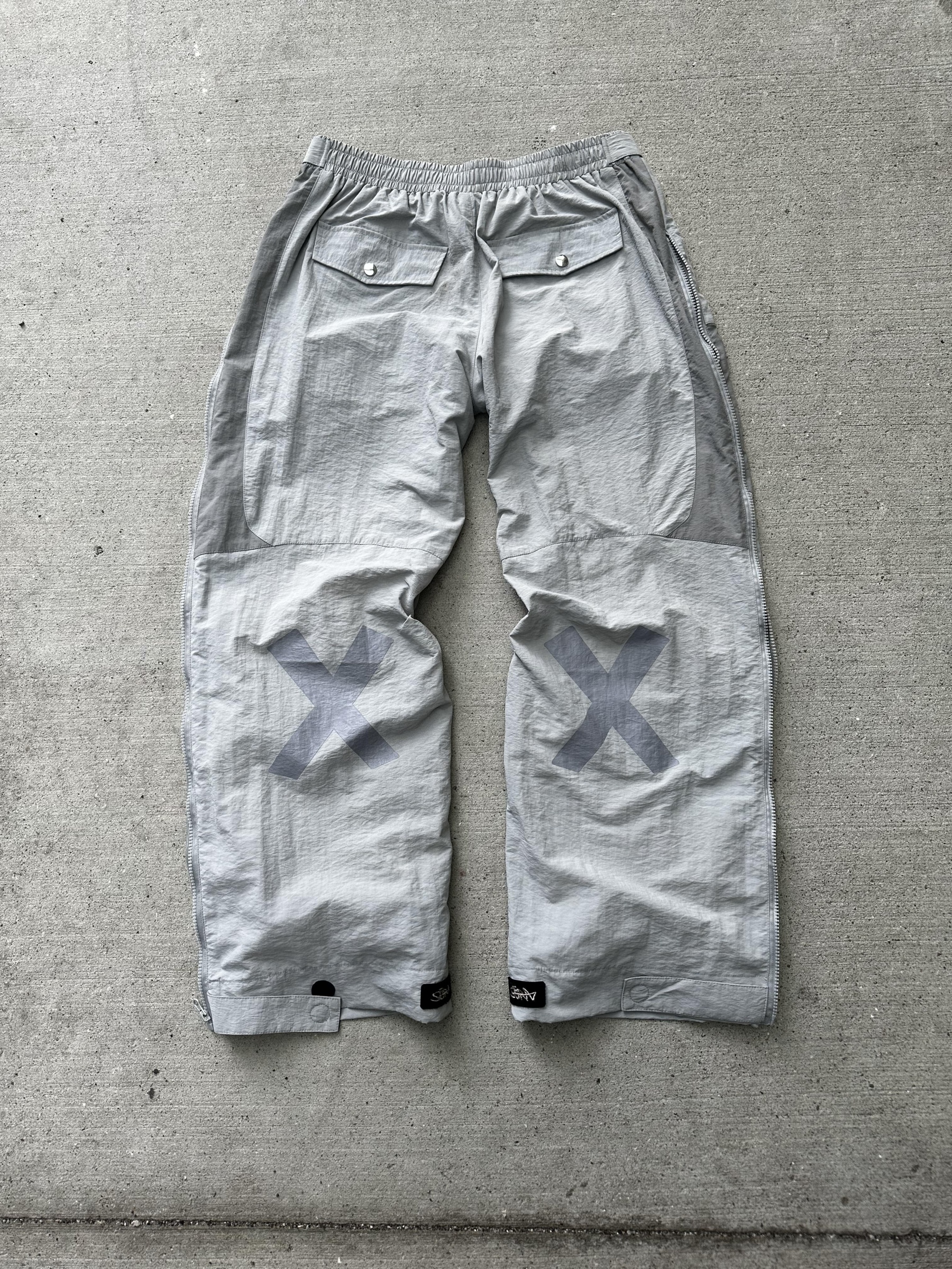 "Puppet Master" Parachute Pants-IYAMIUIO
