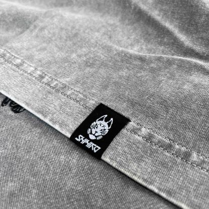 Max Elephant Embroidery T-shirt-IYAMIUIO