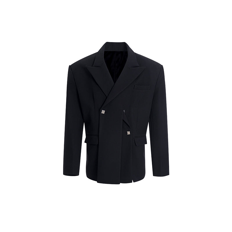 【24s Oct.】Men’s Split Hem Blazer-IYAMIUIO