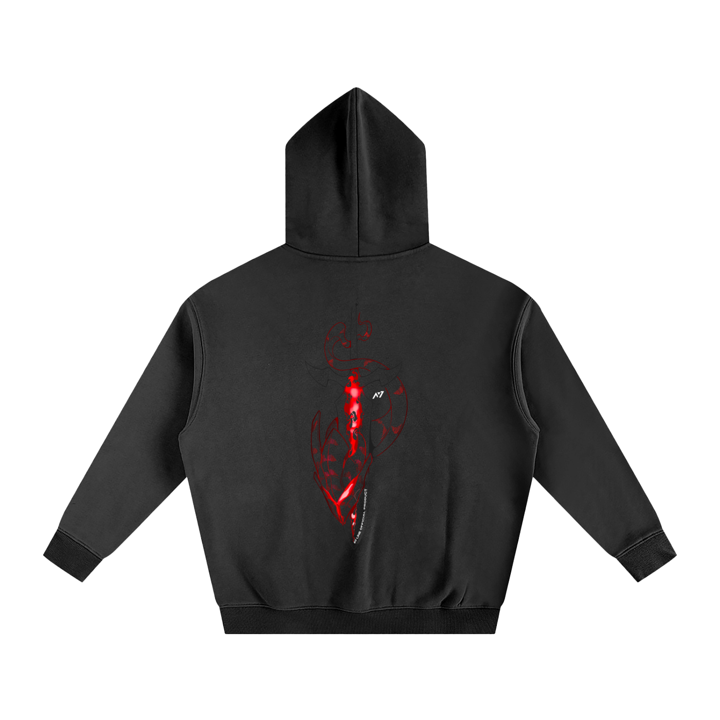 Demonic Blade Streetwear Hoodie-IYAMIUIO