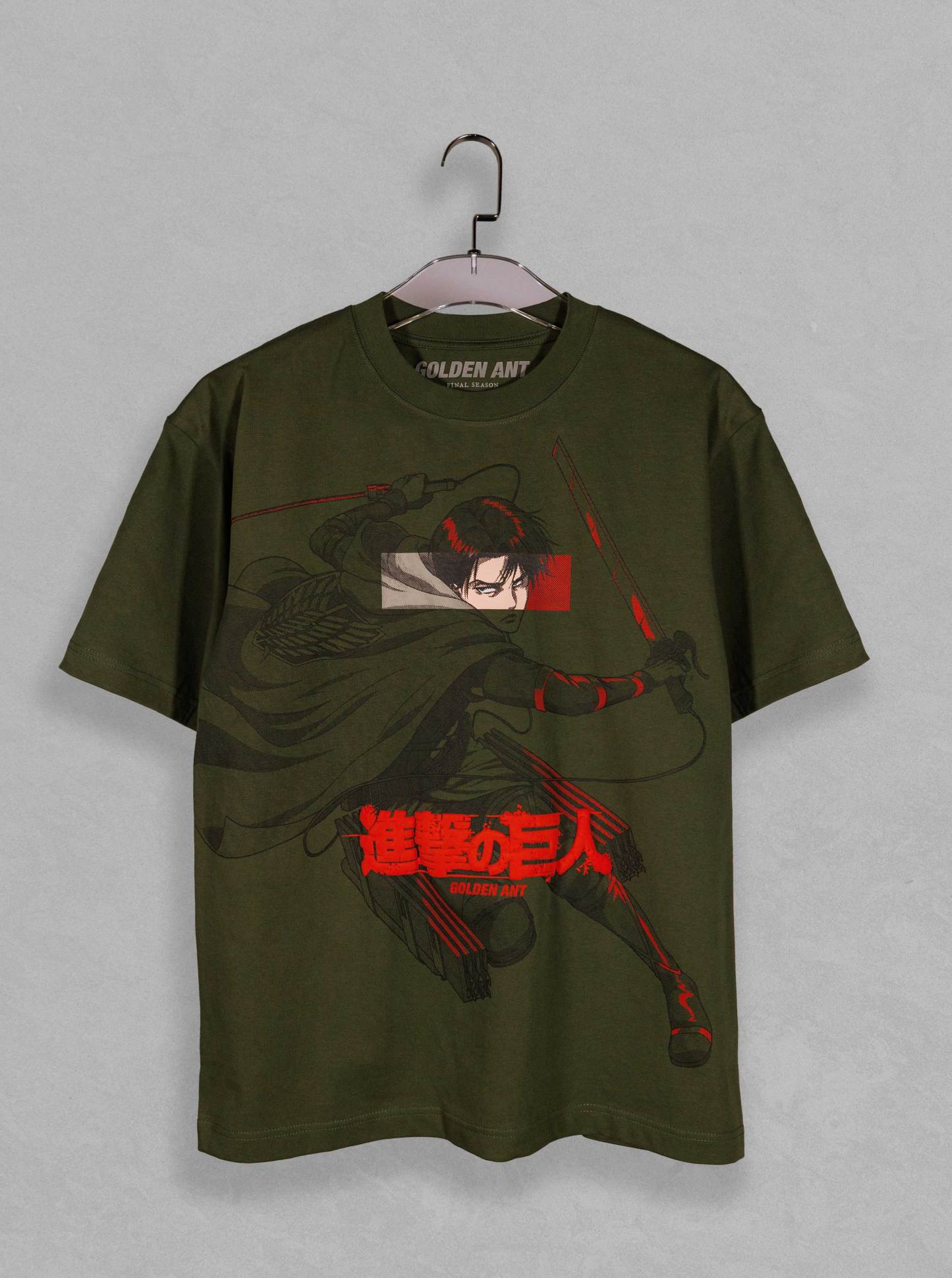 Levi Eyes Tee-AOT-IYAMIUIO