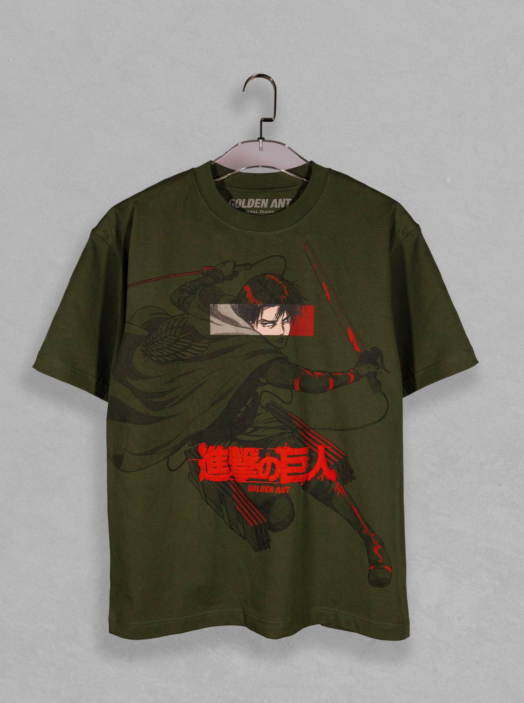 Levi Eyes Tee-AOT-IYAMIUIO
