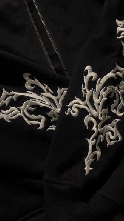 V2 Fire thorns full zip