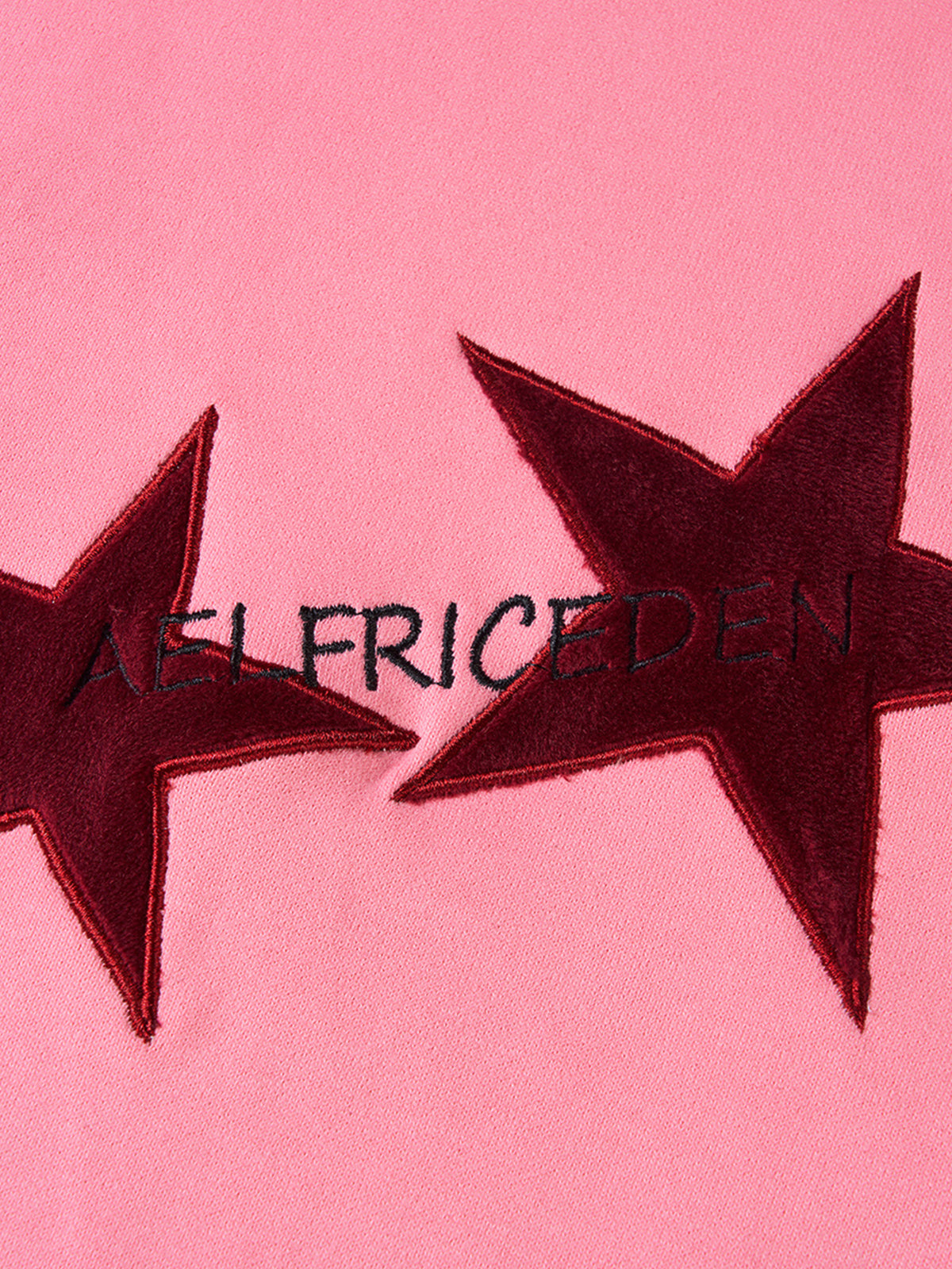 Aelfric Eden Star Print Color Contrast Hoodie-IYAMIUIO