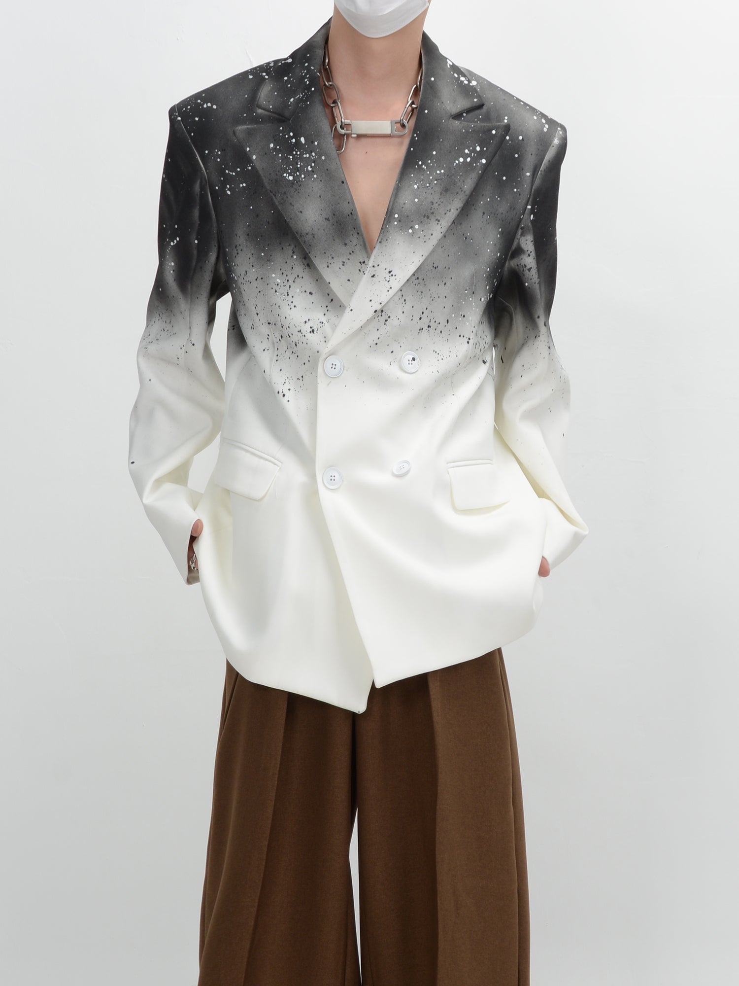 【23s September.】Gradient Design Blazer-IYAMIUIO