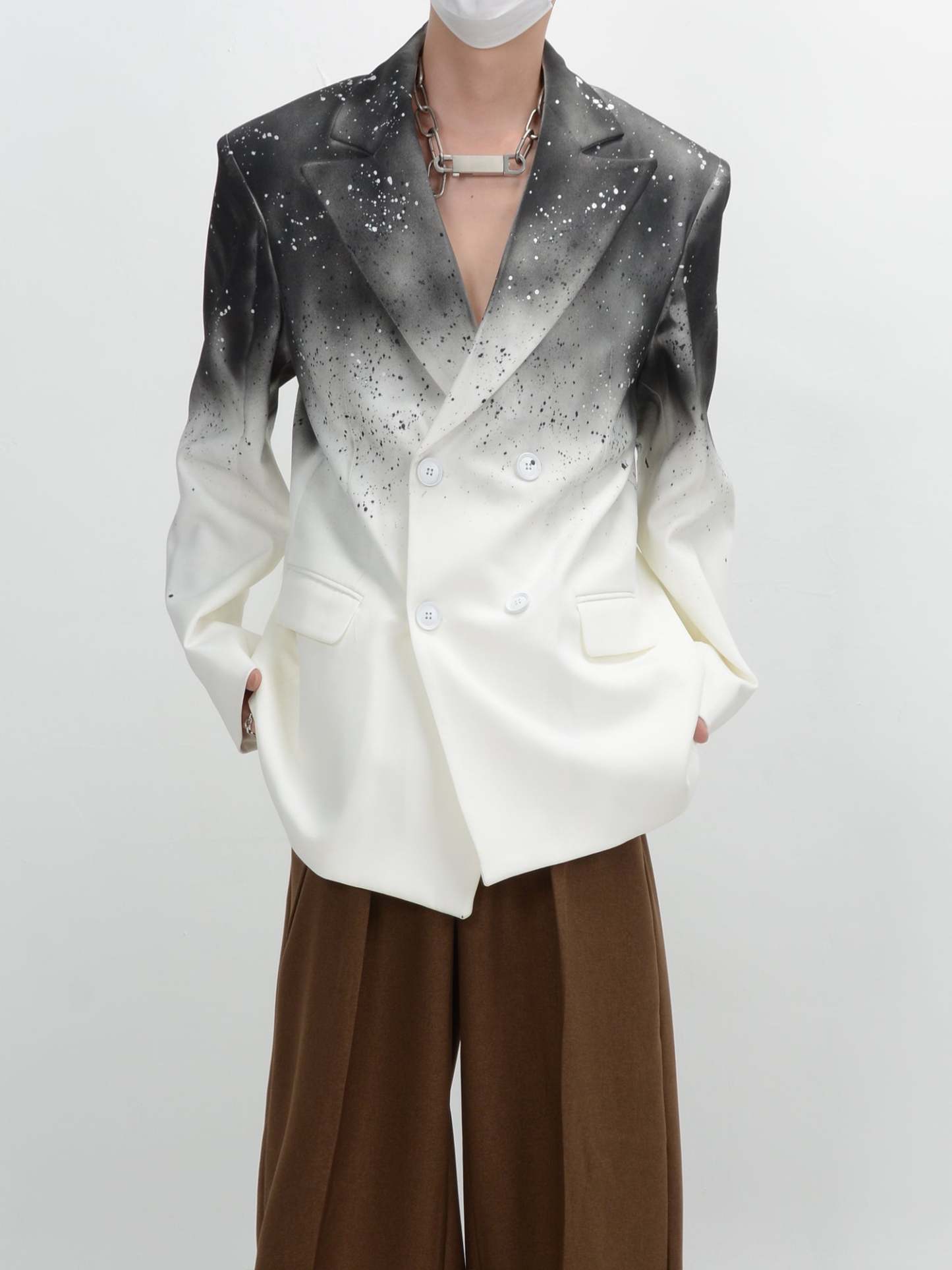 【23s September.】Gradient Design Blazer-IYAMIUIO