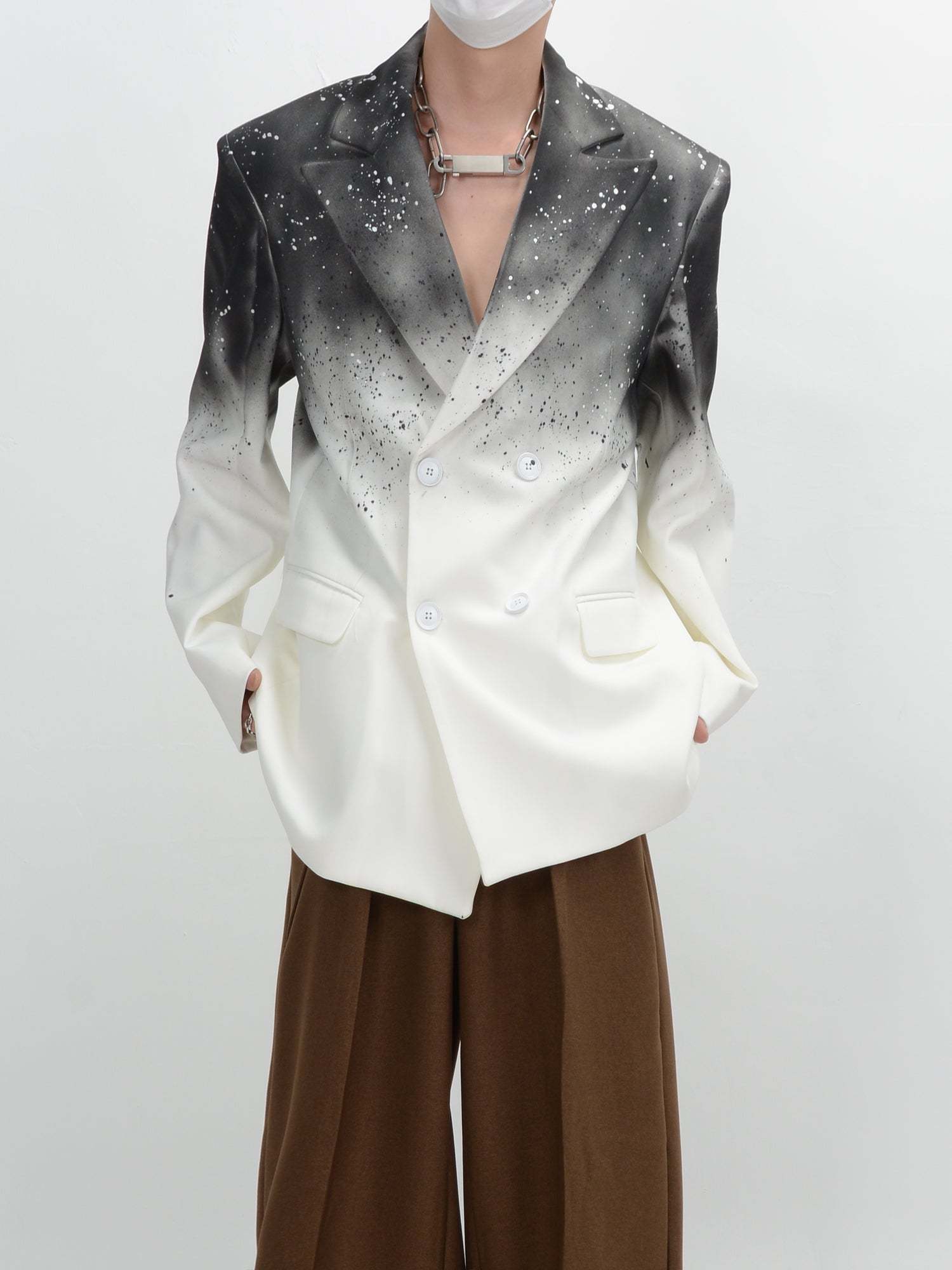 【23s September.】Gradient Design Blazer-IYAMIUIO