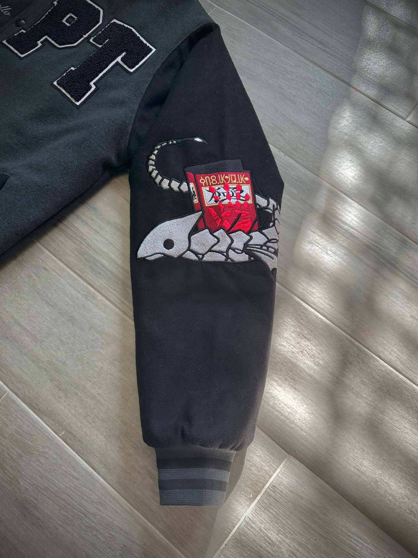 PHANTOM TROUPE VARSITY JACKET-IYAMIUIO