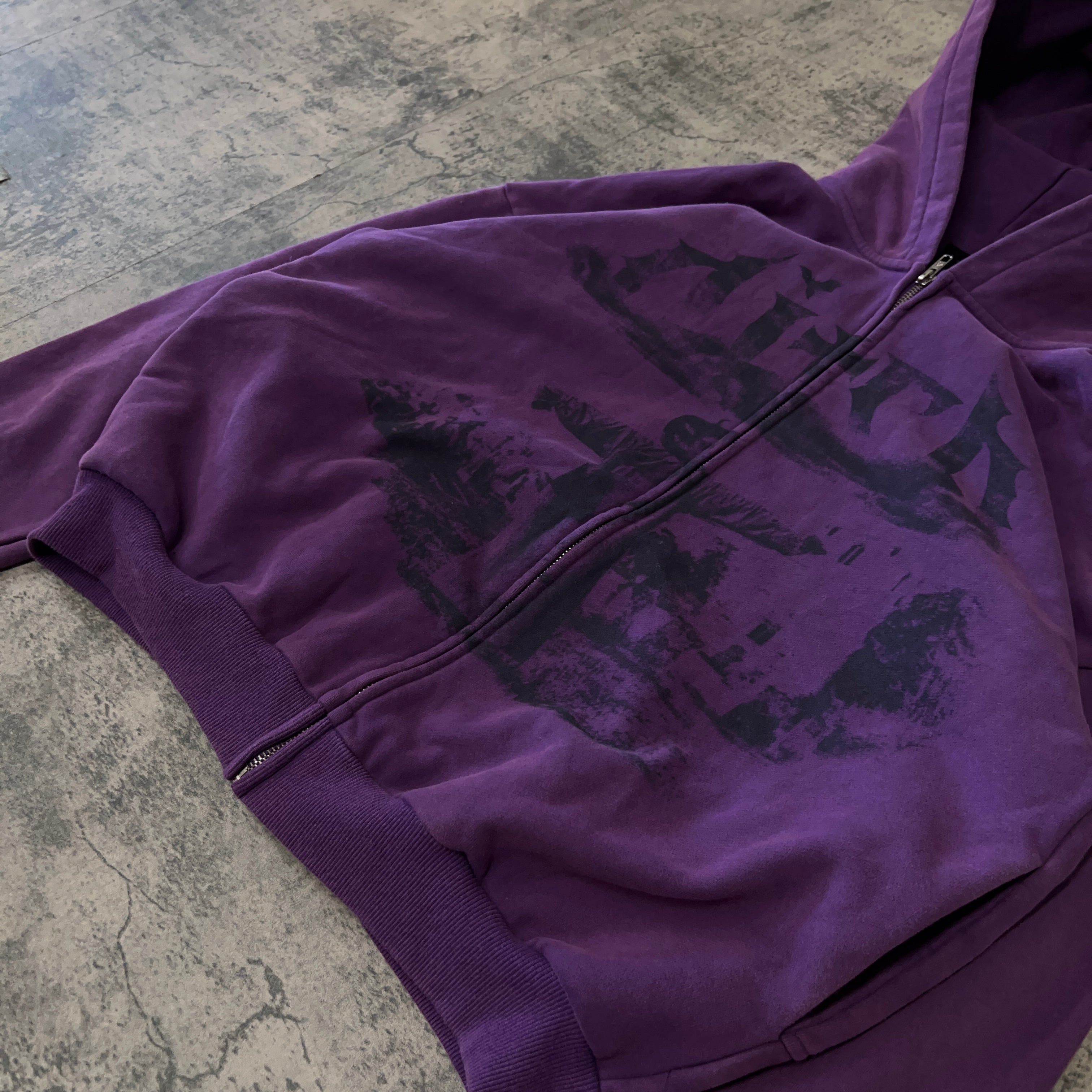 SCARECROW ZIPUP (PURPLE)-IYAMIUIO