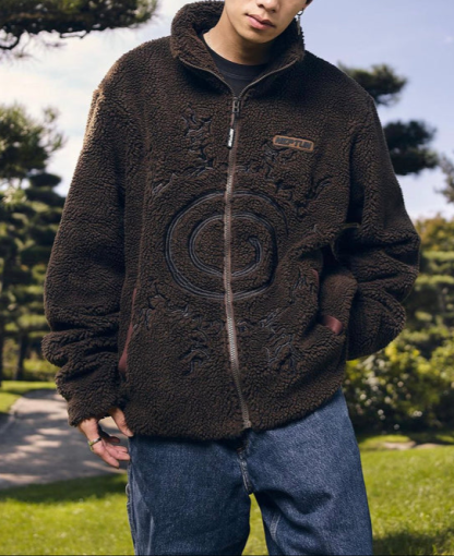 Anime Fleece Jacket-IYAMIUIO