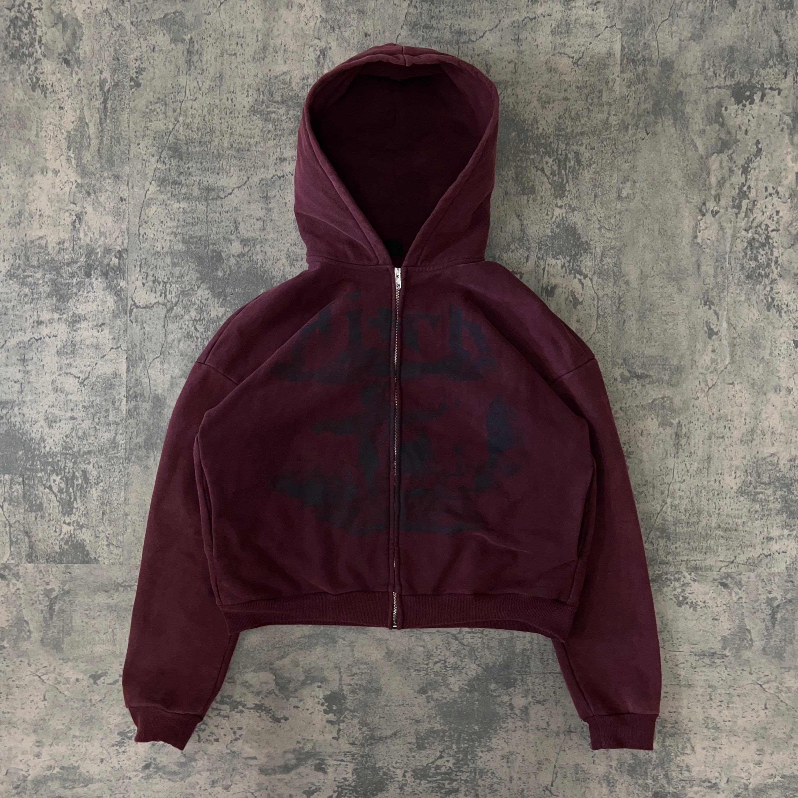 SCARECROW ZIPUP (CRIMSON)-IYAMIUIO