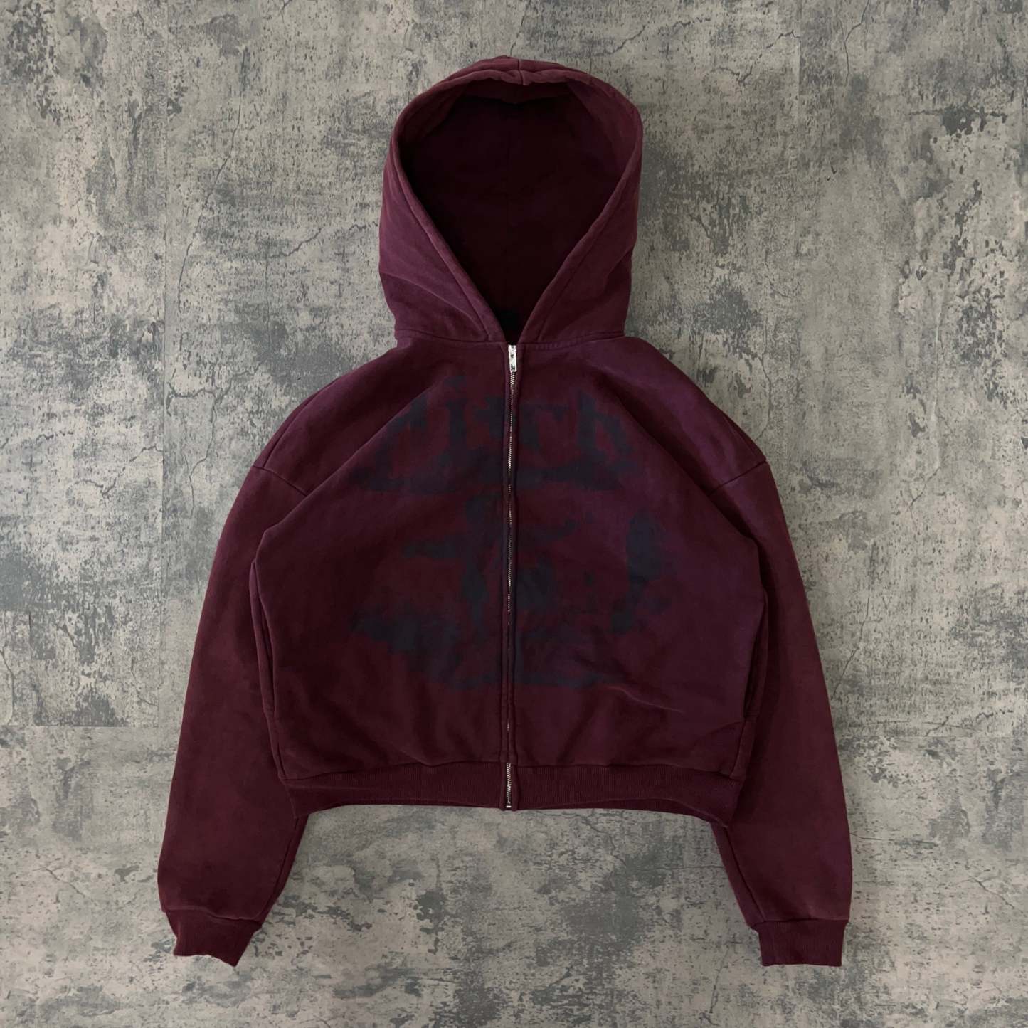 SCARECROW ZIPUP (CRIMSON)-IYAMIUIO