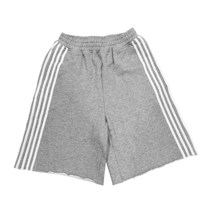 SPIKE SHORTS (GREY/WHITE)-IYAMIUIO