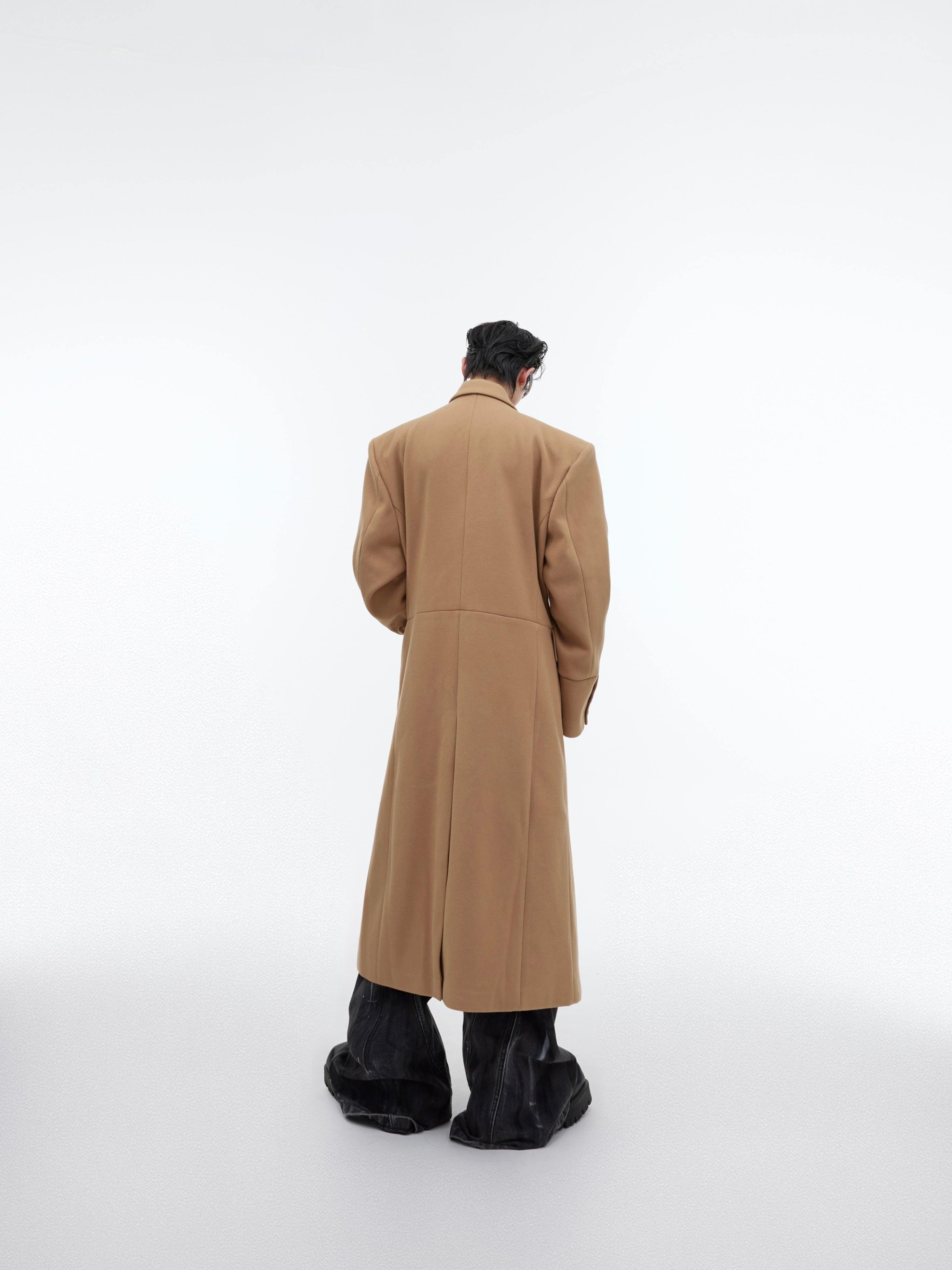 【23s September.】Simple Drapey Autumn and Winter Coat-IYAMIUIO