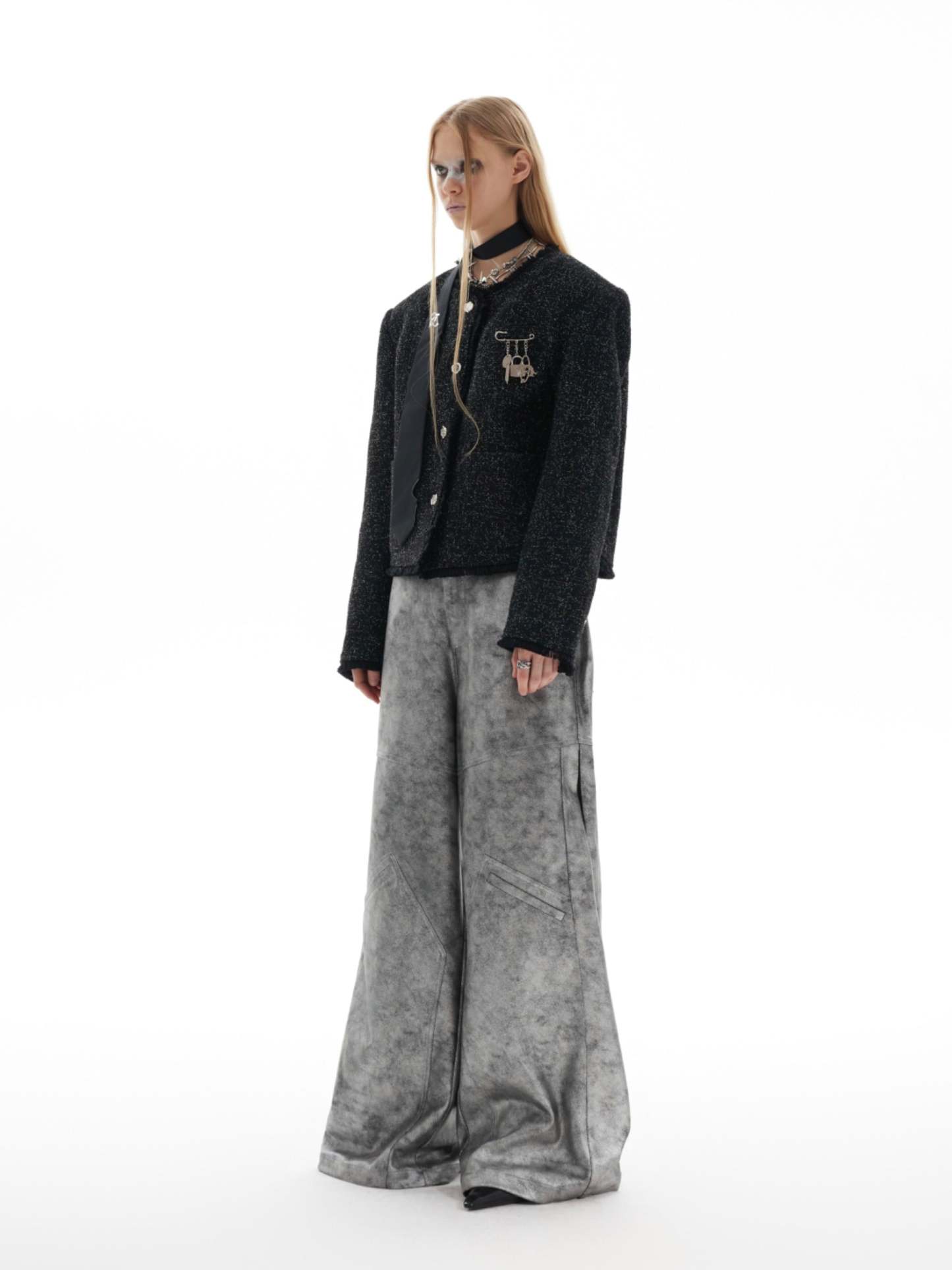 【24s Oct.】Chanel Style Shiny Texture Light Luxury Jacket-IYAMIUIO