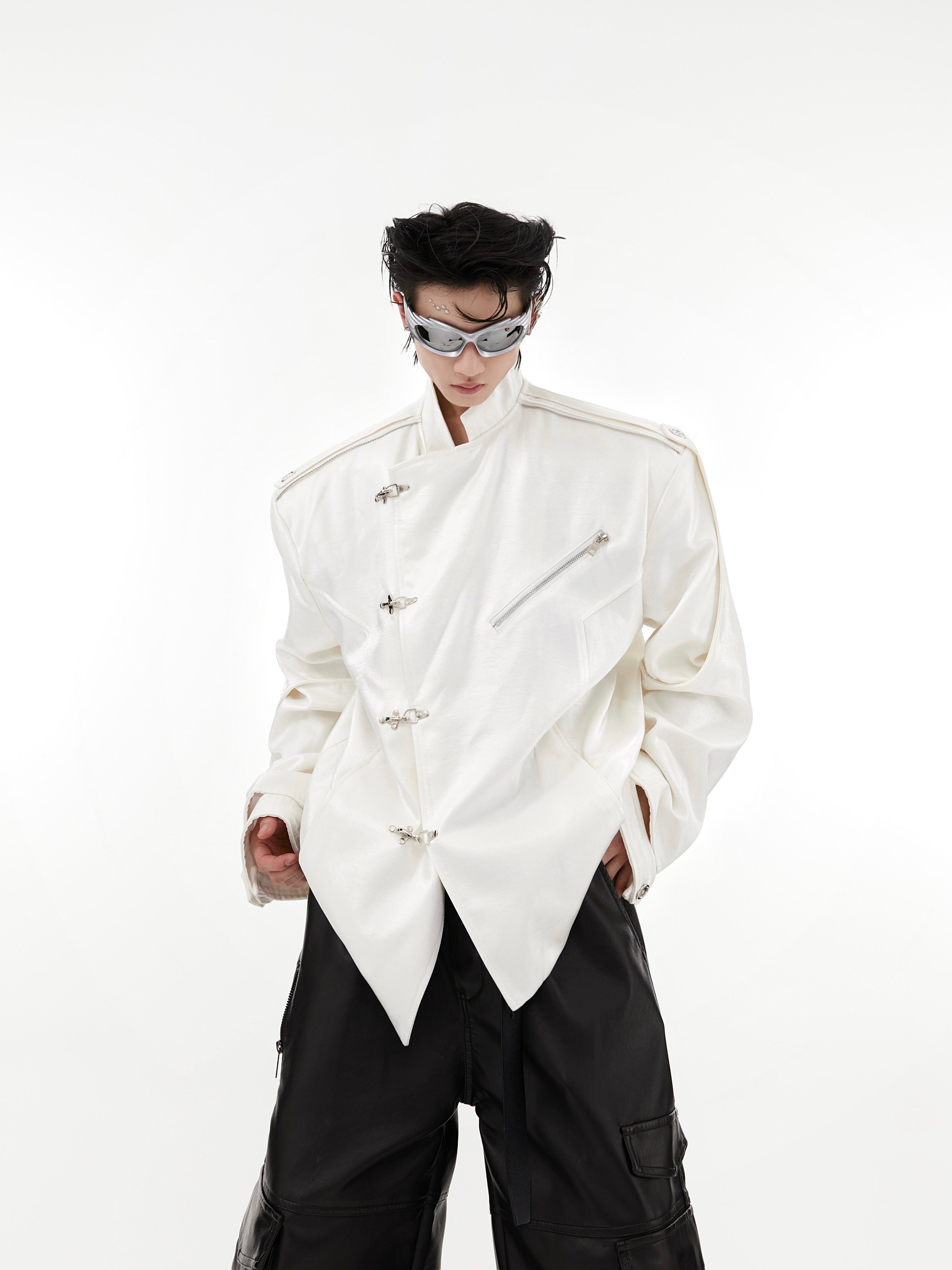 【23s August.】Chinese Style Liquid Streamer Jacket-IYAMIUIO