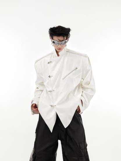 【23s August.】Chinese Style Liquid Streamer Jacket-IYAMIUIO