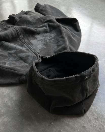 REVERSIBLE ZIPUP (COAL)-IYAMIUIO